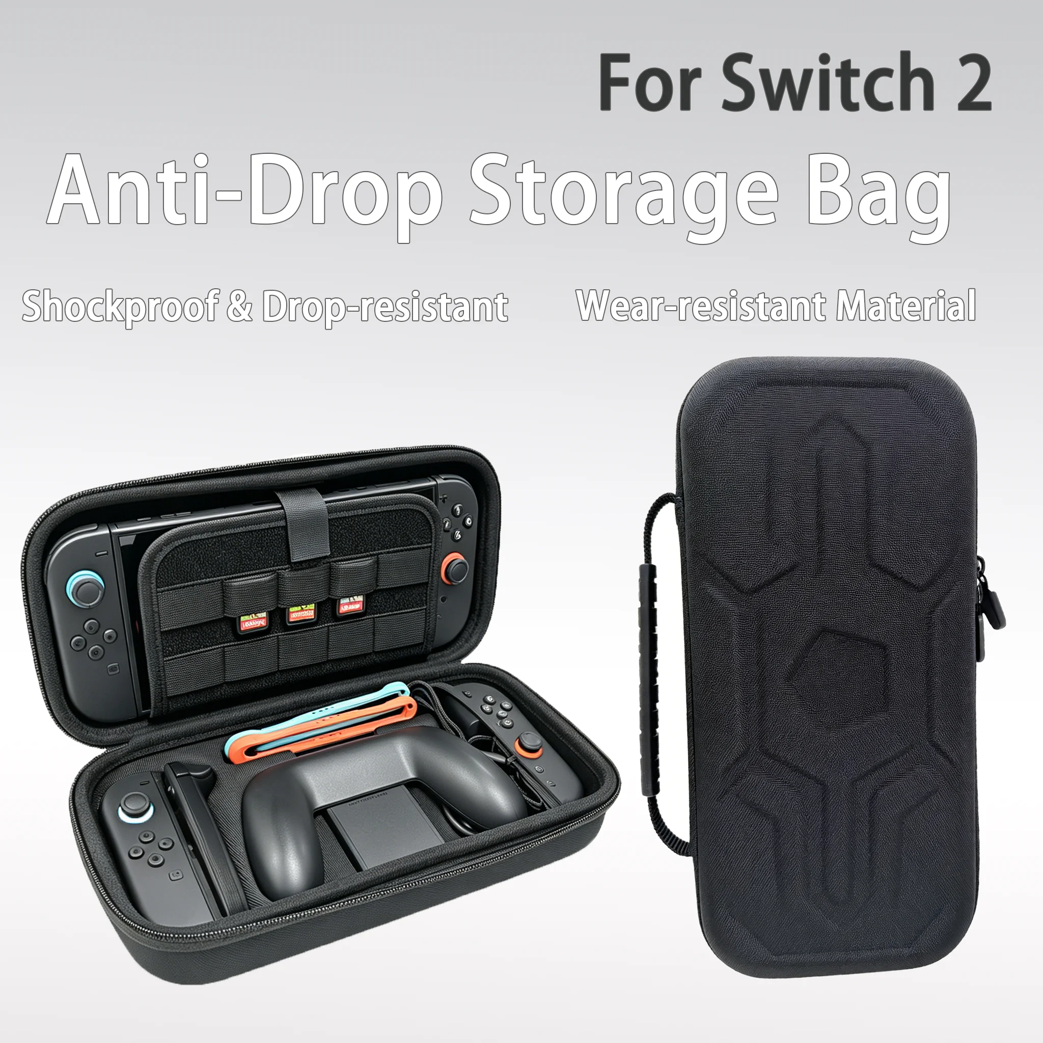 Protective Storage Bag for Switch 2 , Mecha Shape Shockproof