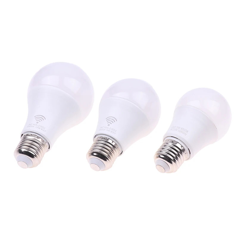 1pc E27 PIR Motion Sensor Lamp 5W 9W 15W LED Bulb with Motion Sensor Motion Detector Night Light