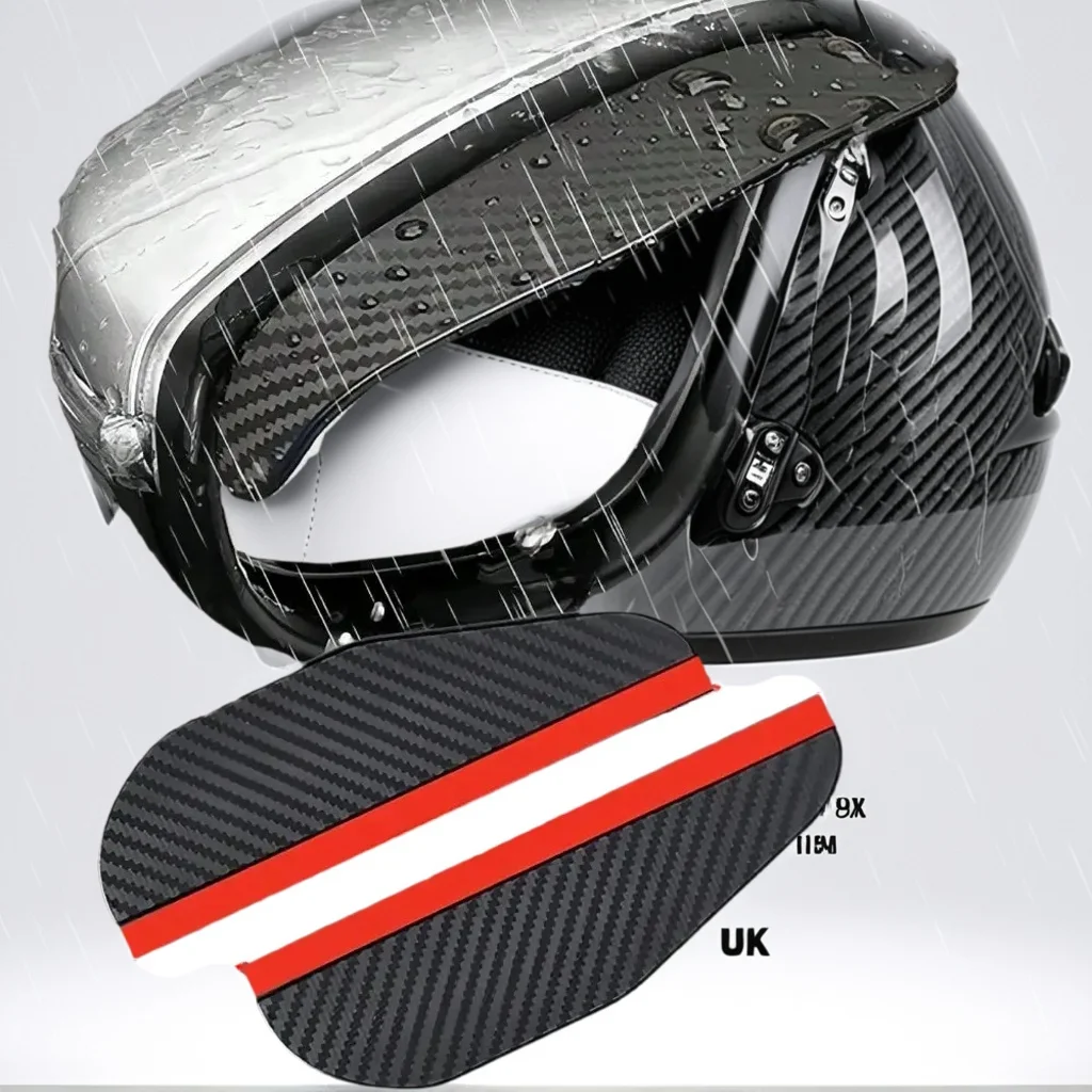 

​​2pcs Upgraded Carbon Fiber Car Rain Eyebrow - Universal Rearview Mirror Rain Protection​​