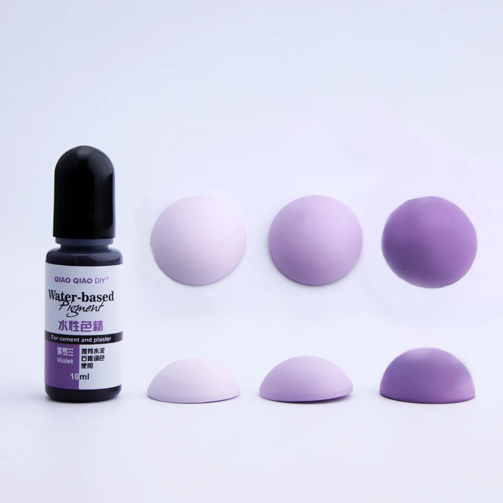 Gypsum Cement Coloring Aqueous Pigment For 10ml Gypsum Powder Color Concentrate Cement Plaster Mold Decoration Handmade