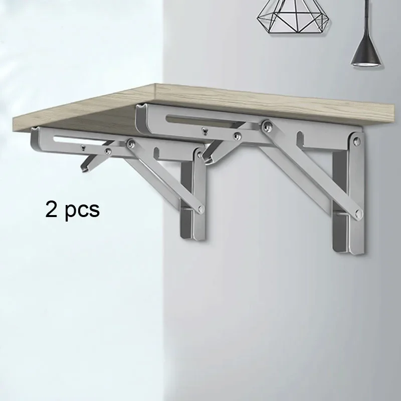 

2 шт., фиксированная полка, шарнир, складной верстак, настольные полки в автофургоне, кемпер, гараж, закрытый прицеп, складская мастерская, складная полка