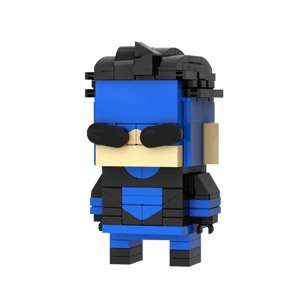 

MOC-176363 Непобедимый Brickheadz Модель Строительные Блоки Герой ТВ DIY Дизайн Фигурка Кирпич Игрушка Подарок