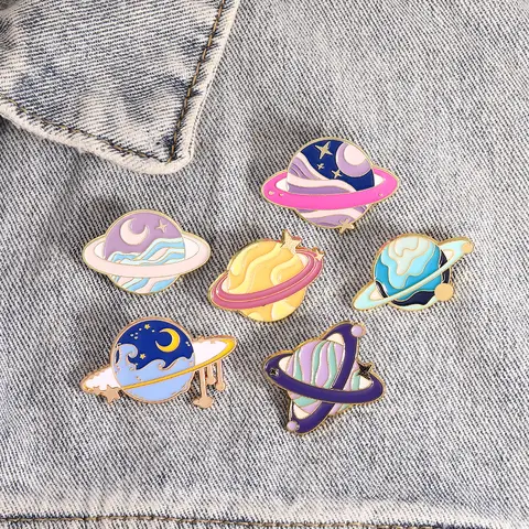 8 best sales Saturnusbrosch - №4