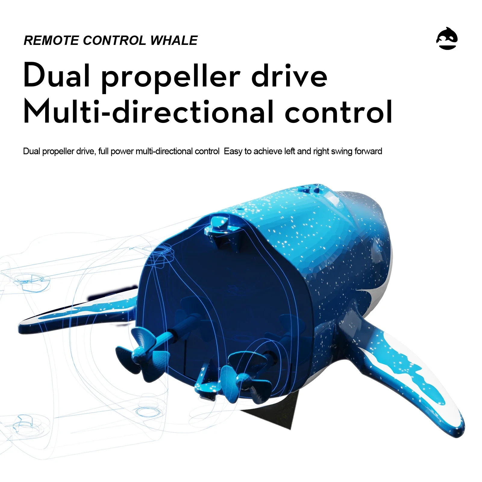 2.4g rc baleia mergulho simulação tubarão spray de água banho de natação ao ar livre elétrico crianças brinquedos menino subaquático controle remoto anima