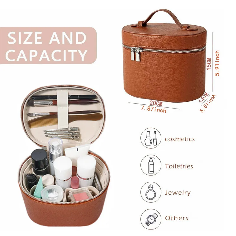 multi-compartment-cosmetic-bag-high-end-travel-toilet-bag-portable-large-capacity-leather-bucket-cosmetic-bag