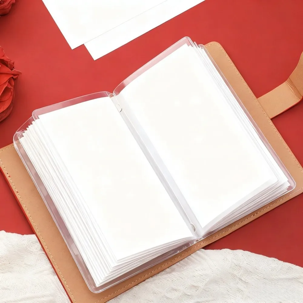 PU Leather Money Saving Book Waterproof Large Capacity Money Saving Challenge Book Coded Lock Reusable Money Storage Bag Ledger