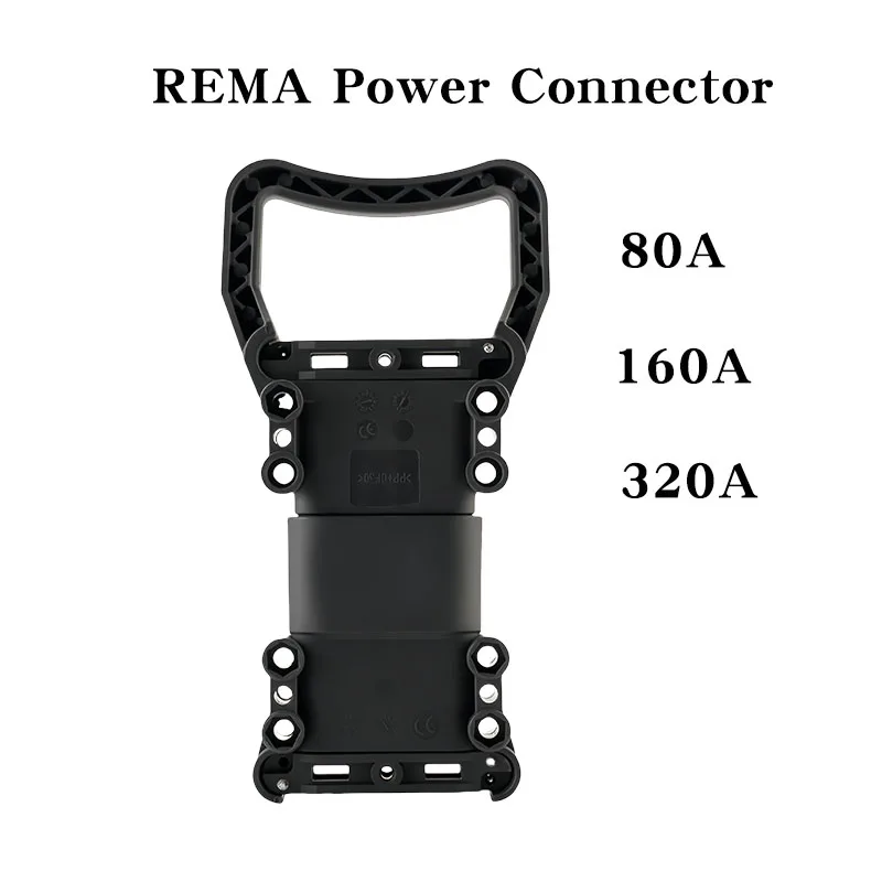 

1/5/20 Sets REMA Type 80A/160A/320A Electric Forklift Connector Set, Male & Female Docking for New Energy Industrial Equipment