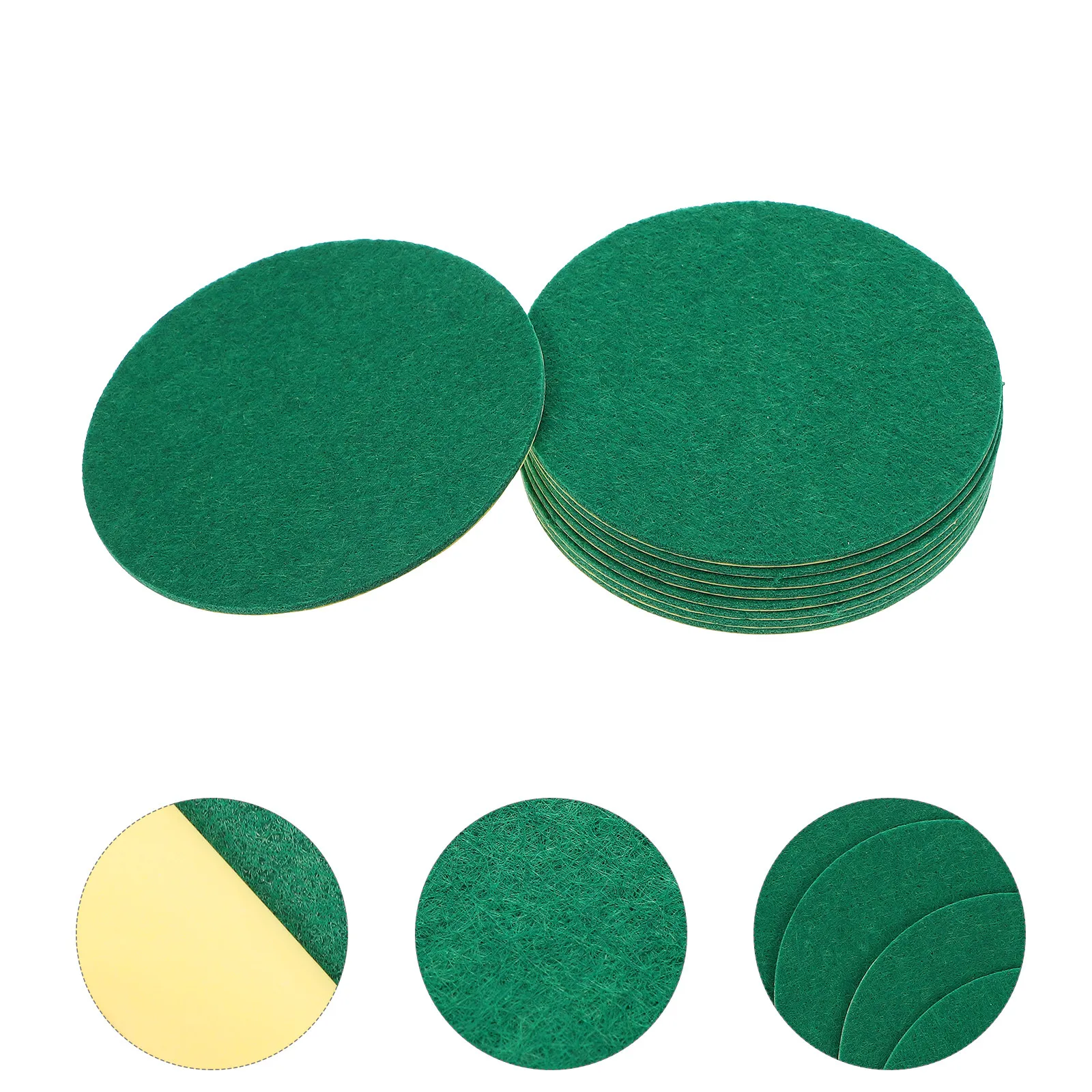 Air Hockey Table - 10Pcs Air Hockey Accessories Pusher Pads