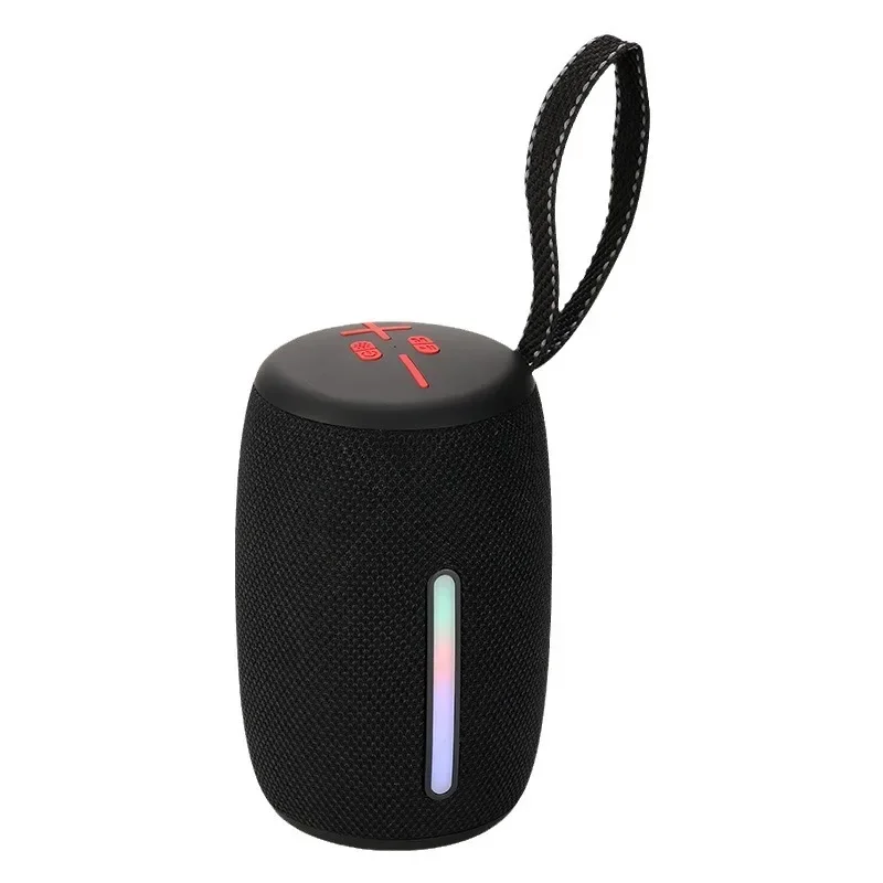 Mini altoparlante Bluetooth Soundbox portatile da esterno altoparlanti per biciclette Home Subwoofer lettore musicale multifunzionale con luci a LED