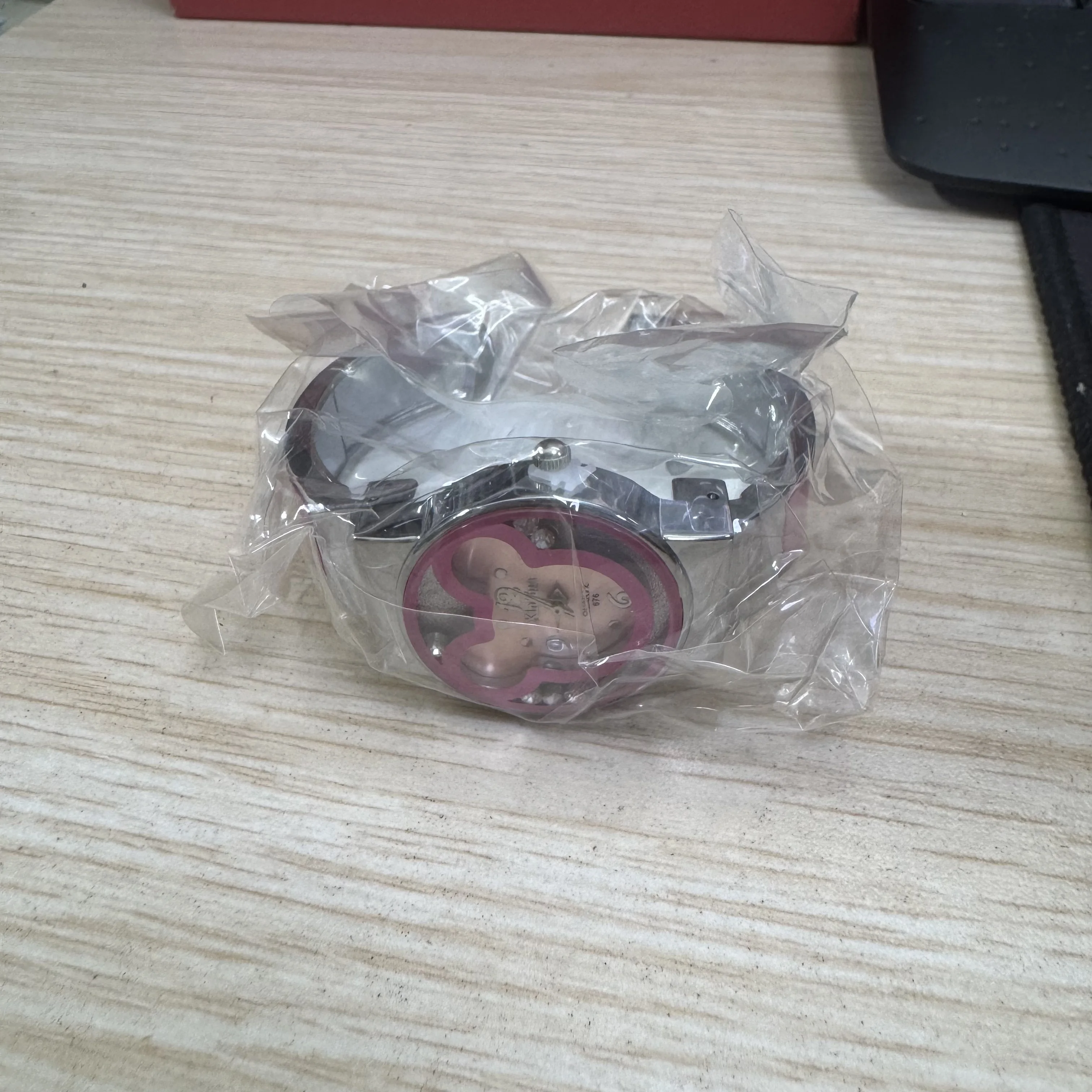 Zegarek dla dzieci z motywem Myszki Miki z kreskówek Disneya, cosplay, z pudełkiem, zegarek dla dzieci Minnie, prezent dla dzieci