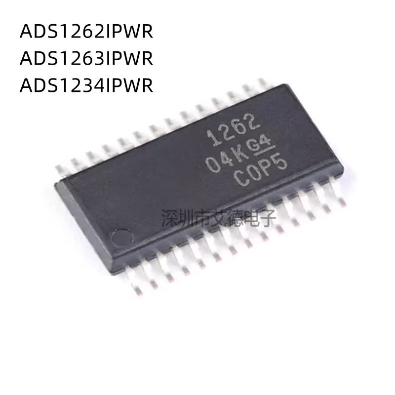 2Pcs/Lot ADS1262IPWR ADS1263IPWR ADS1234IPWR ADS1262 ADS1263 ADS1234 A3959SLPT A3959SLPTR-T TSSOP-28 New Original chip