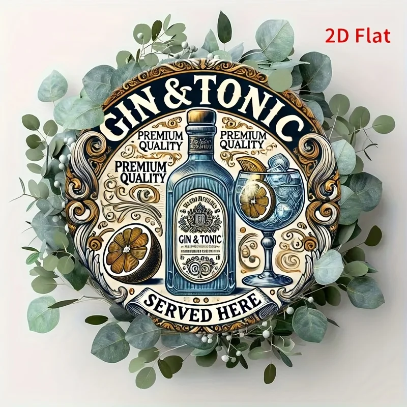 1Pc Vintage "Gin To… - image