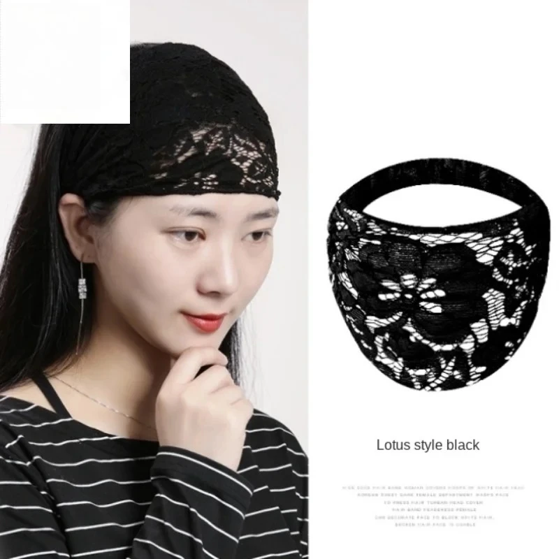 Headband Hat New Cover White Hair Top Hair Sparse Hair Cover Winter Sports Barrettes Female