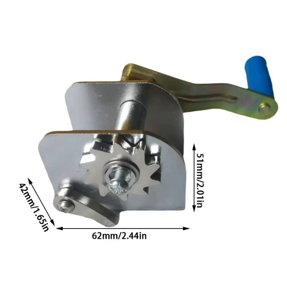 Portable Metal Sports Net Tensioner Easy Install Lightweight Volleyball Net Setter Hand Crank Tensioner - Image 6