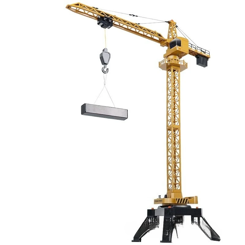 

Remote Control Electric Tower Crane Engineering Model Charging Crane Crane Pendant Children's Toy Car Excavation Simulation