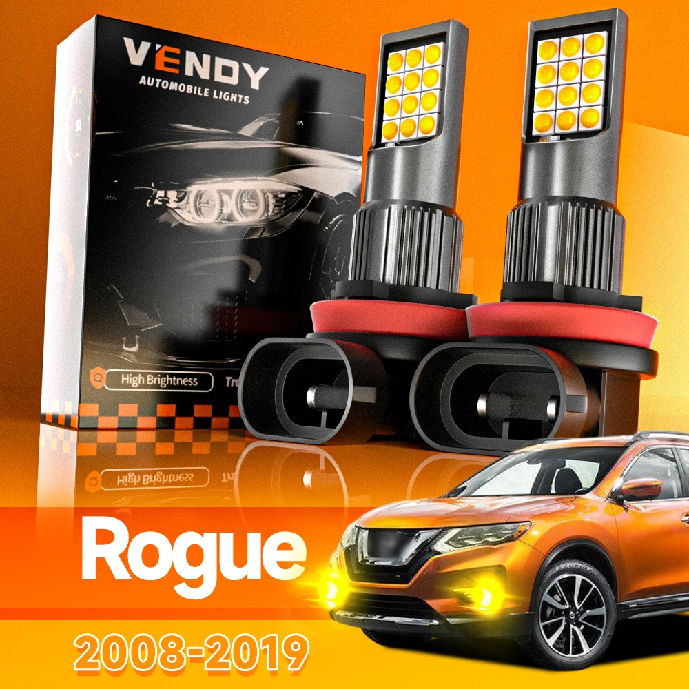2 stücke Für Nissan Rogue 2008-2019 LED Nebel Licht 2009 2010 2011 2012 2013 2014 2015 2016 2017 2018 canbus Zubehör