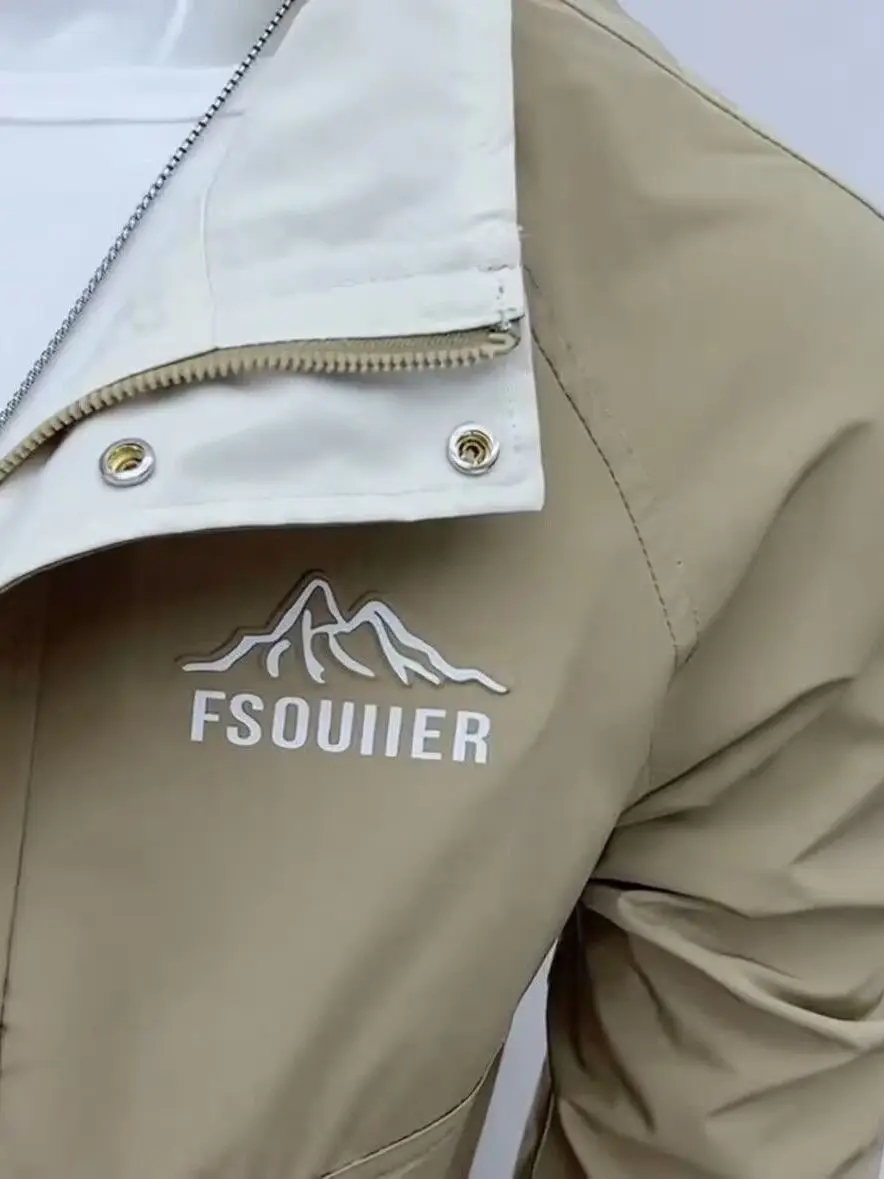 ملابس خارجية ضيقة للرجال من Jaet ذات ياقة واقفة كاجوال قابلة للتنفس مطبوعة ملونة للشباب ملابس خارجية طويلة Sve Stand Edi... #5