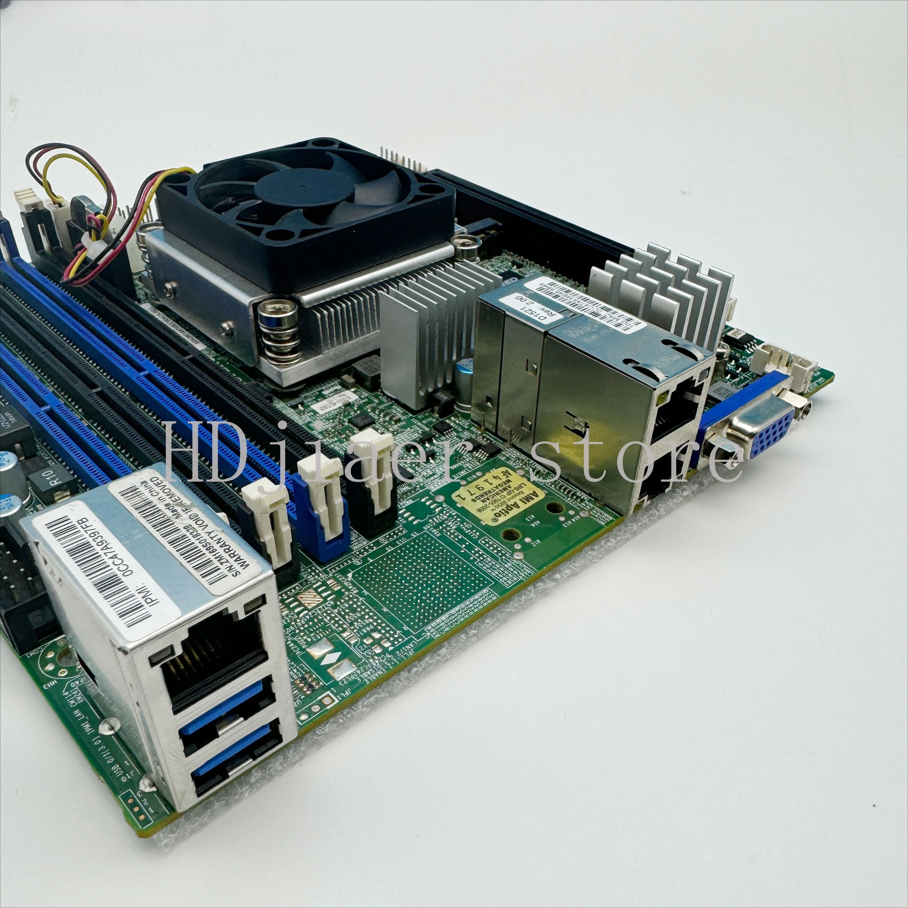 X10SDV-4C-TLN2F Main Board NAS Synology ITX Server  D1521 Dual 10 Gigabit Port