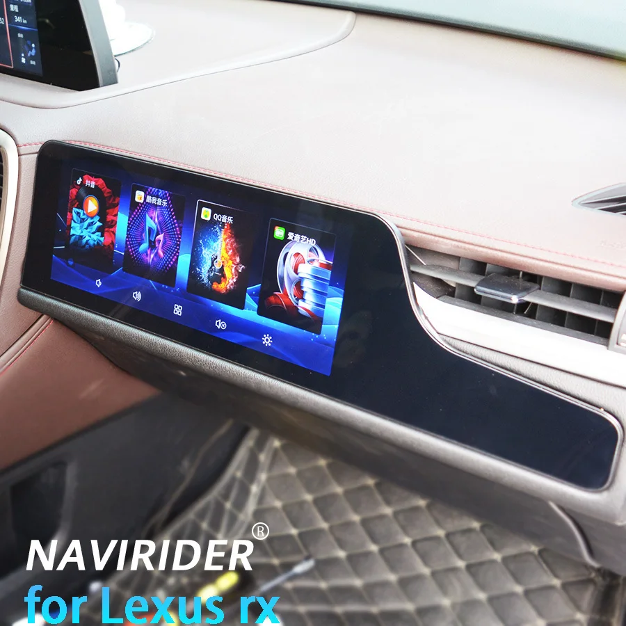 12.3Inch Copilot Smart Car Multimedia Video Player 128GB Carplay GPS For Lexus RX RX300 RX350 RX450h 2016-2022 Screen Stereo