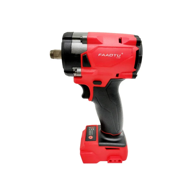 FAAOTU 18V Brushless Cordless 1/2 Inch Impact Wrench, Rechargeable Impact Wrench  Auto Car Truck Maintenance Repair Tool view 6