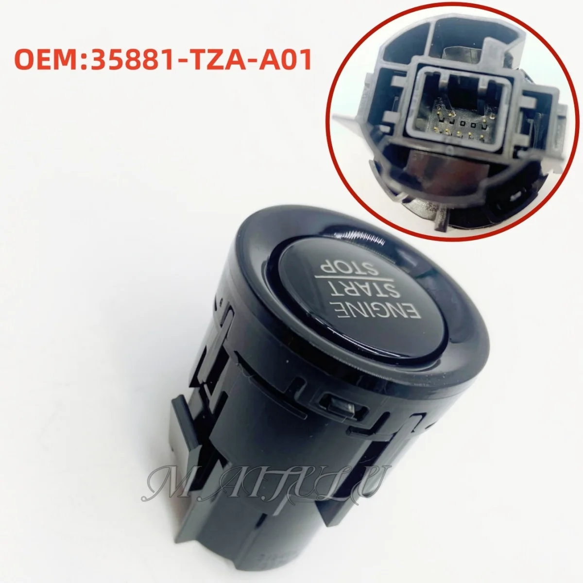 The 35881-TZA-A01 is suitable for Honda 23-24 Accord CRV Civic INSPIRE Fit Car start-stop switch with one-touch start button