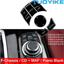 Car Interior CIC i-Drive Multimedia Button Piano For BMW X3 X4 X5 X6 F20 F22 F30 F32 F36 F10 F07 F06 F01 F02 F25 F26 F15 F16