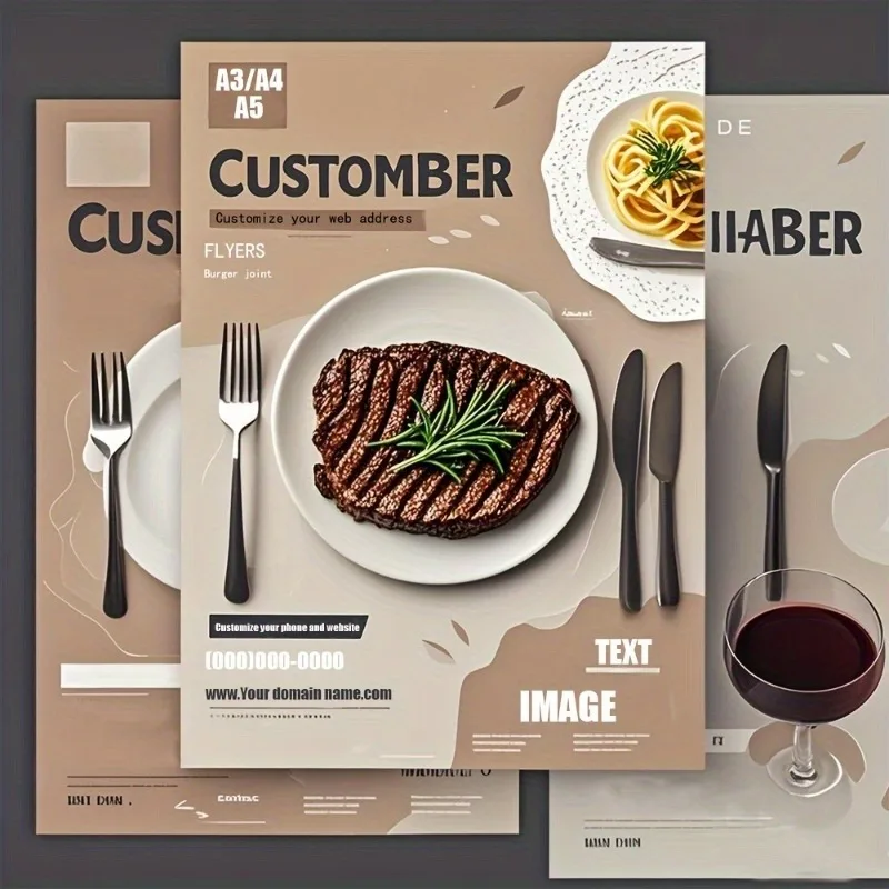 100 Pcs A5 Flyers B…