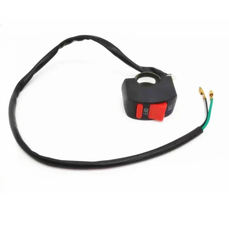 العالمي للدراجات النارية المقود التبديل زر خطر ضوء مركبة كهربية مزدوجة فلاش تحذير مصباح الطوارئ إشارة المتعري #1