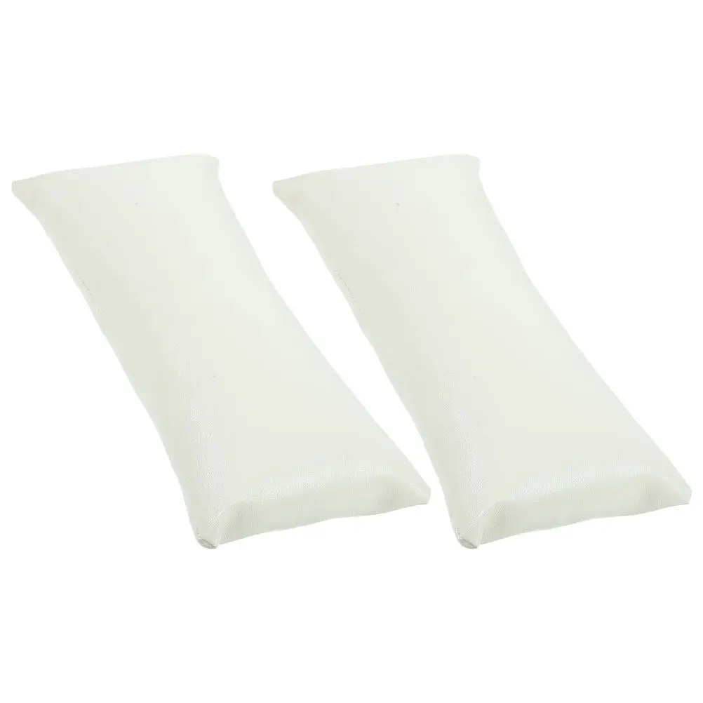 

2Pcs Watch Display Pillows PU Jewelry Cushion Soft Bracelet Holder Bangle Display for Watch Repair Cushion Jewelry Pillow