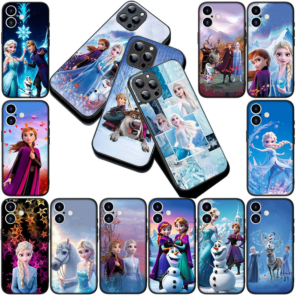 Чехол для телефона Snow Frozen Elsa Anna Olaf, чехол для Apple iPhone 17 Pro XS Max Air 8 7 6 Plus X 5 + SE 2022 SE2 7+ Защитный корпус Чехол для телефона Snow Frozen Elsa Anna Olaf, чехол для Apple iPhone 17 Pro XS Max Air 8 7 6 Plus X 5 + SE 2022 SE2 7+ Защитный корпус
