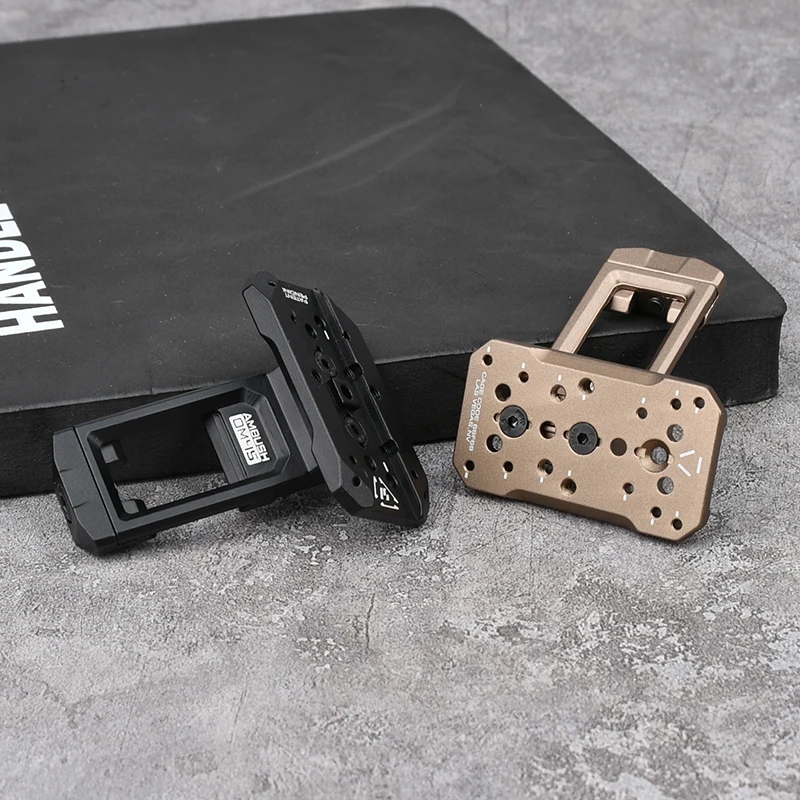 التكتيكية الادسنس المعادن CNC ريد دوت 45 درجة البصر قاعدة الأصلي بمناسبة نطاق جبل دعم ثابت الألومنيوم قاعدة تثبيت أوفست #4