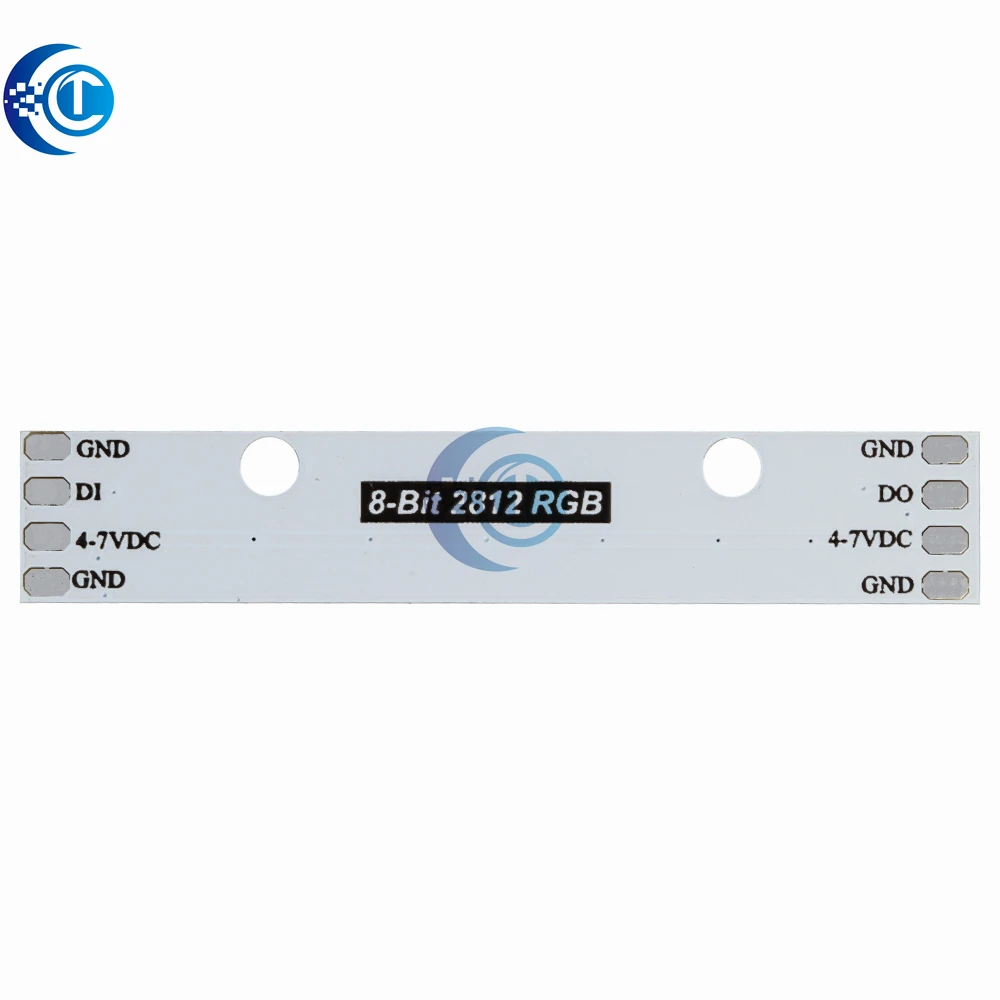 1PCS WS2812 5050 RGB LED Stick, 8‑Channel Full‑Color LED Driver Board DIY Module