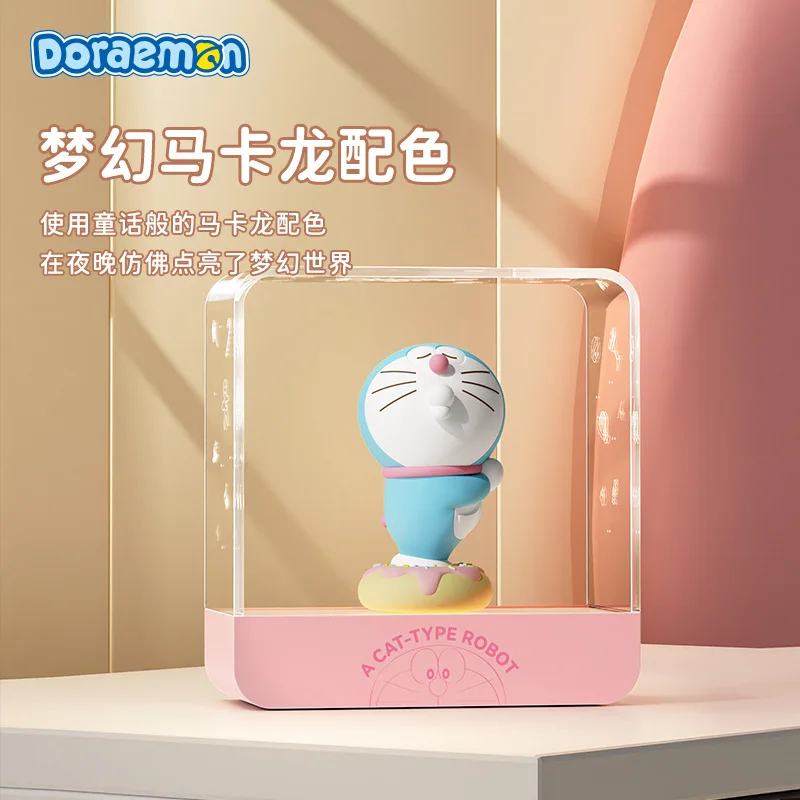 

Kawaii Doraemon светодиодный ночные светильники, милая девушка, сердце, украшение для спальни декоративные магнитные ночные светильники, подарок для друзей