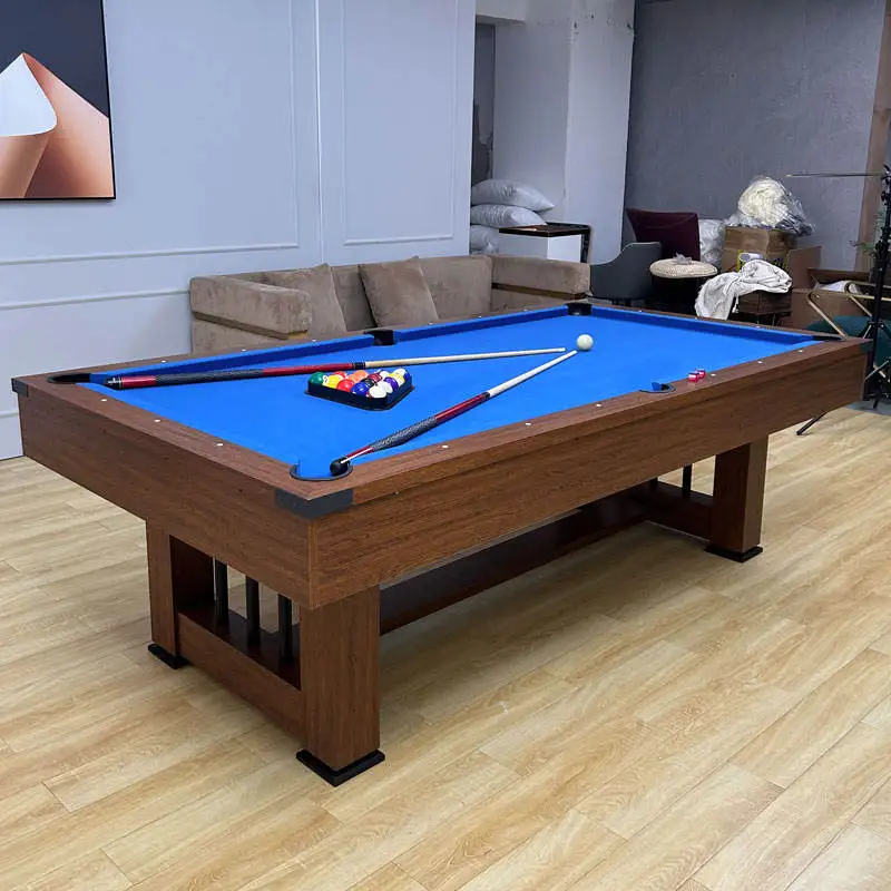 Premium Quality Classic MDF 9FT Billiard Pool Table With Auto-return System For Sale