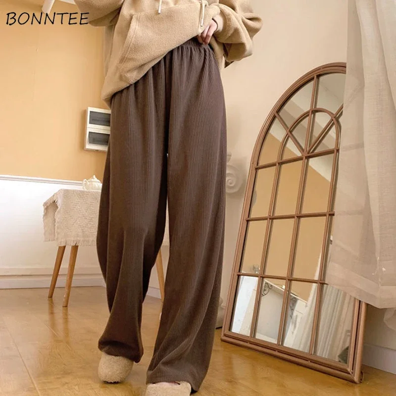 

Винтажные брюки женские S-3XL модные универсальные корейские стильные свободные уютные простые весенние уличные брюки новые повседневные брюки