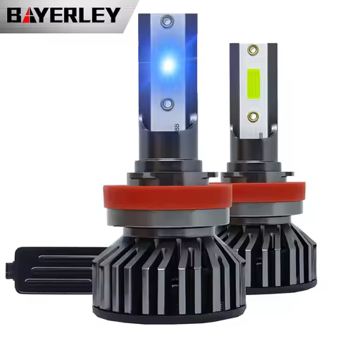 White Ice Blue 50W 16000LM Car LED Headlight H4 H7 H1 H8 H9 H11 9005 9006 HB3 HB4 6000K 8000K Auto Fog Light Bulb Car Fog Light