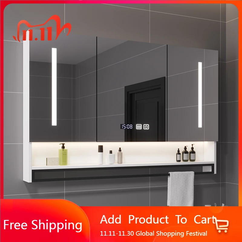 

Luxury Paper Cupboard Partitions Closet Disinfecting Medicine Toilet Bathroom Cabinet Storage Perfume Gabinete Room Furniture