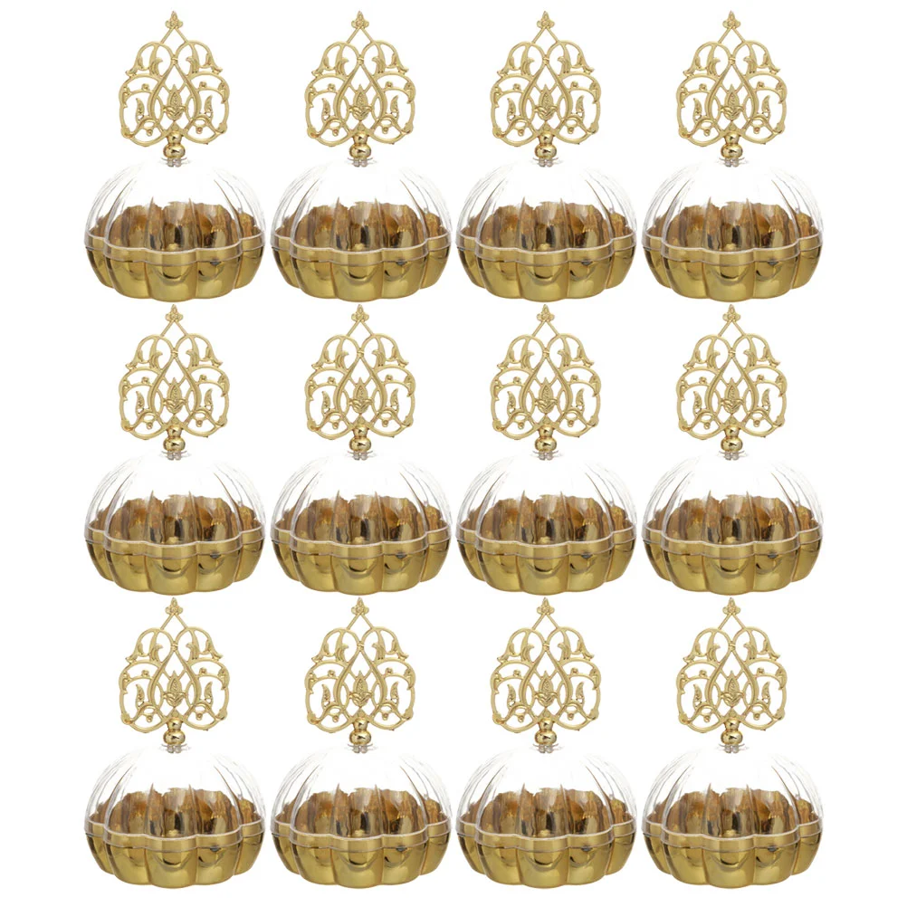 Boîte à bonbons style européen AdTosEuropean, boîtes d'emballage de collations, emballage transparent pour faveurs, emballage soucieux, cadeau de mariage, 12 pièces