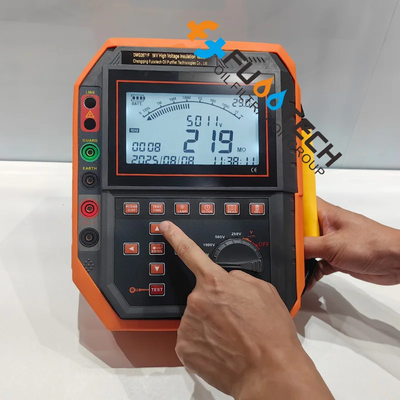 

Digital High Voltage Insulation Tester Megohmmeter Insulation Testers for Electric Power