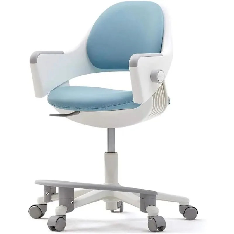 

Ringo Kids Desk Chair : Ergonomic Kids Chair with Footrest, 4-Step Growing Function, Adjustable Seat Height,