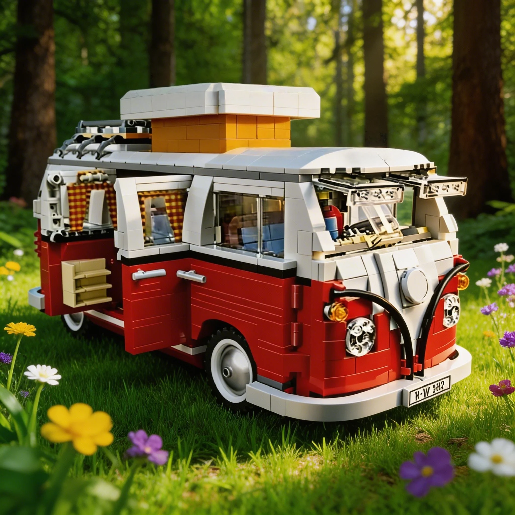 

New car brick bus 10220 10252 10242 model building blocks men and women birthday gifts holiday toys