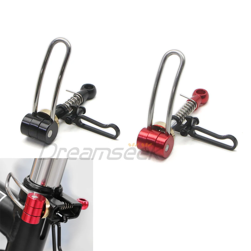 Folding Bike Seat Post Clamp Seatpost Collar for Brompton 3sixty etc. Bicycle Quick Release Cycling Seat Tube Clip Lightweight