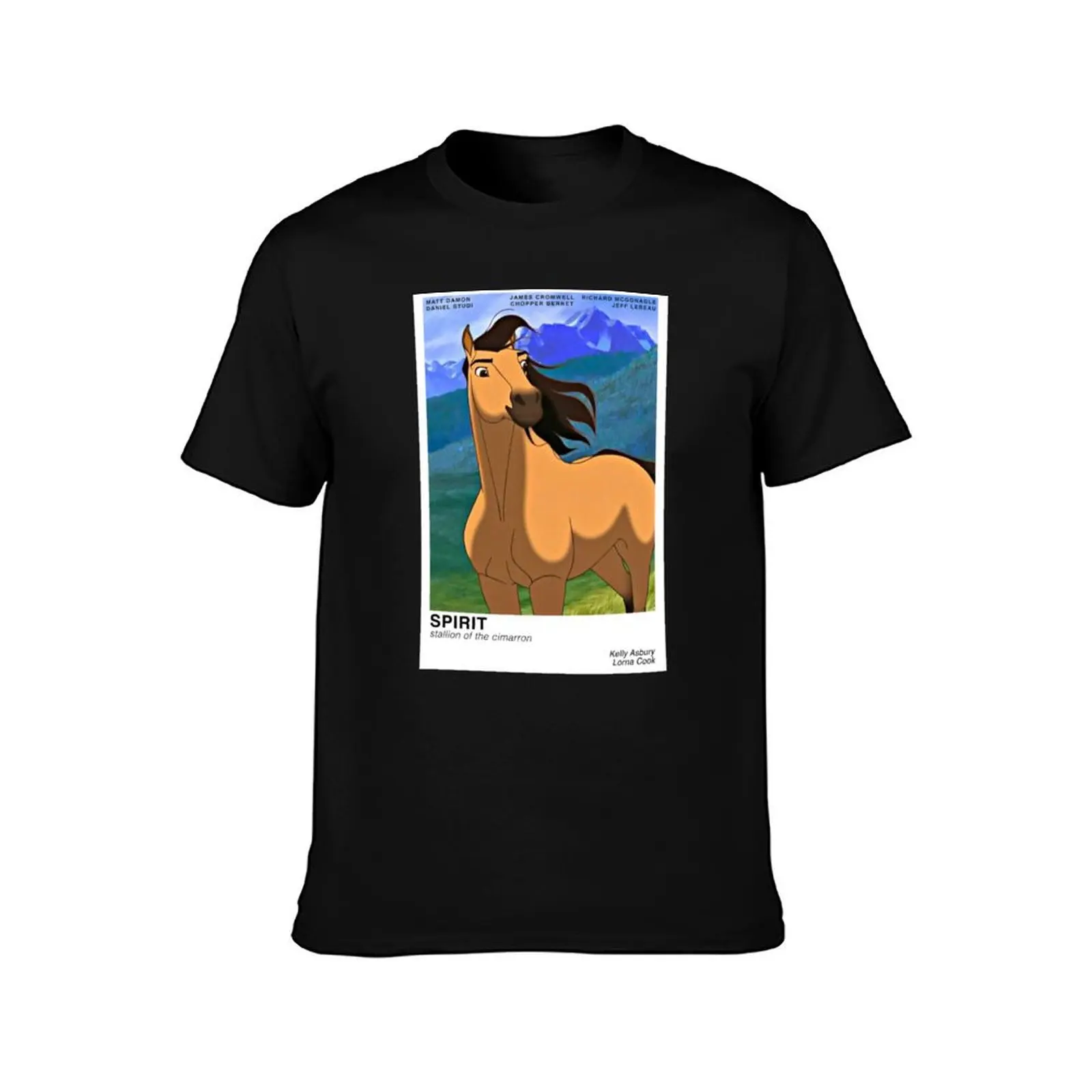 Spirit Stallion of the Cimarron T-Shirt Plus Size Quick Dry Sports Tee T-Shirt