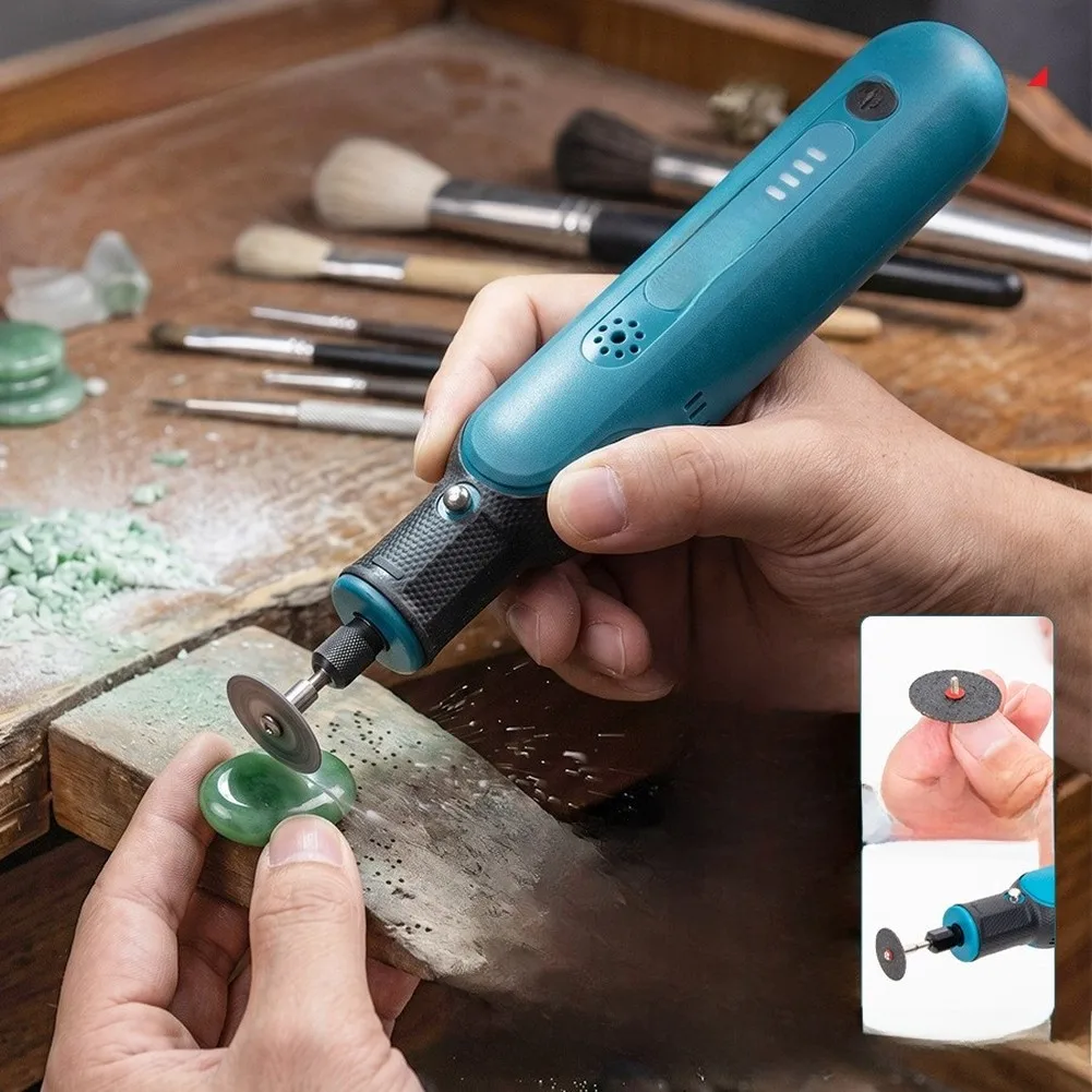 8V Cordless For Mini Rotary Tool: Versatile Engraver For DIY Engraving Polishing Grinding And Cutting Electric Grinder