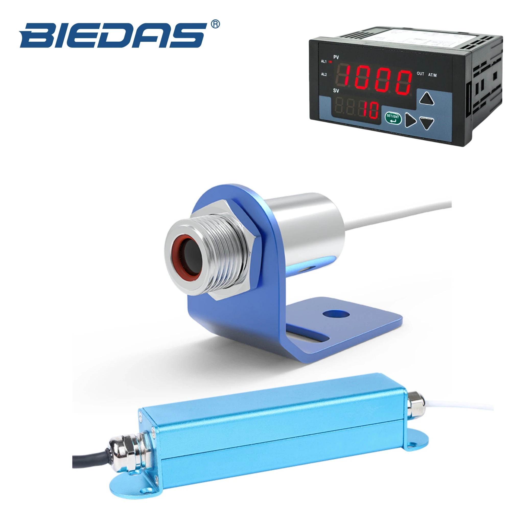 BYD0620AGW Заводская розетка Лазерное обнаружение Нержавеющая сталь-60 ~ 200CC Диапазон температур 4-20MA Бесконтактный инфракрасный датчик температуры