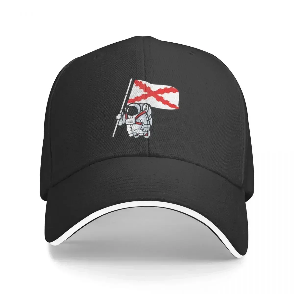 New Cross Of Burgundy Spanish Empire Baseball Cap Beach Bag Fluffy Hat Luxury Man Hat Female Men's