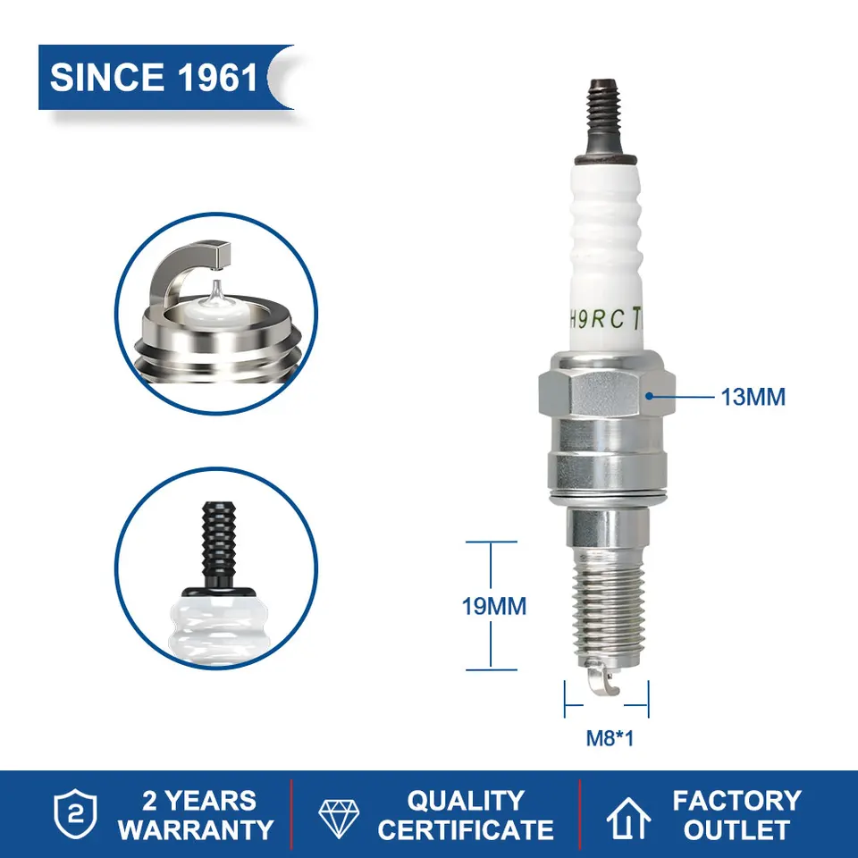 1PC Iridium Platinum Spark Plugs TORCH JH9RC Replace for 5869