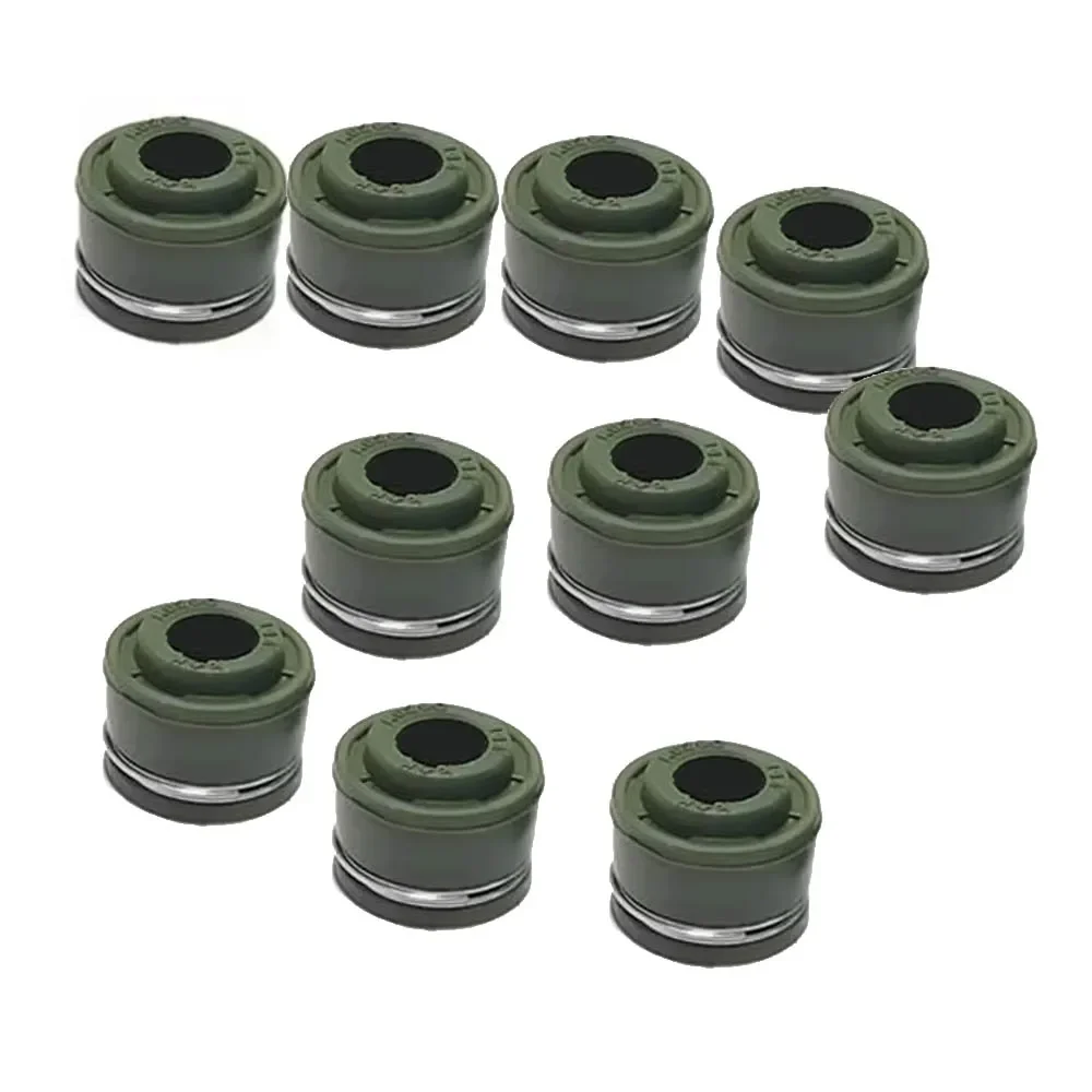 

10pcs Motorcycle Engine Cylinder Valve Stem Oil Seals For 5.5mm valve stem CG 125 150 GS125 Scooter Moped