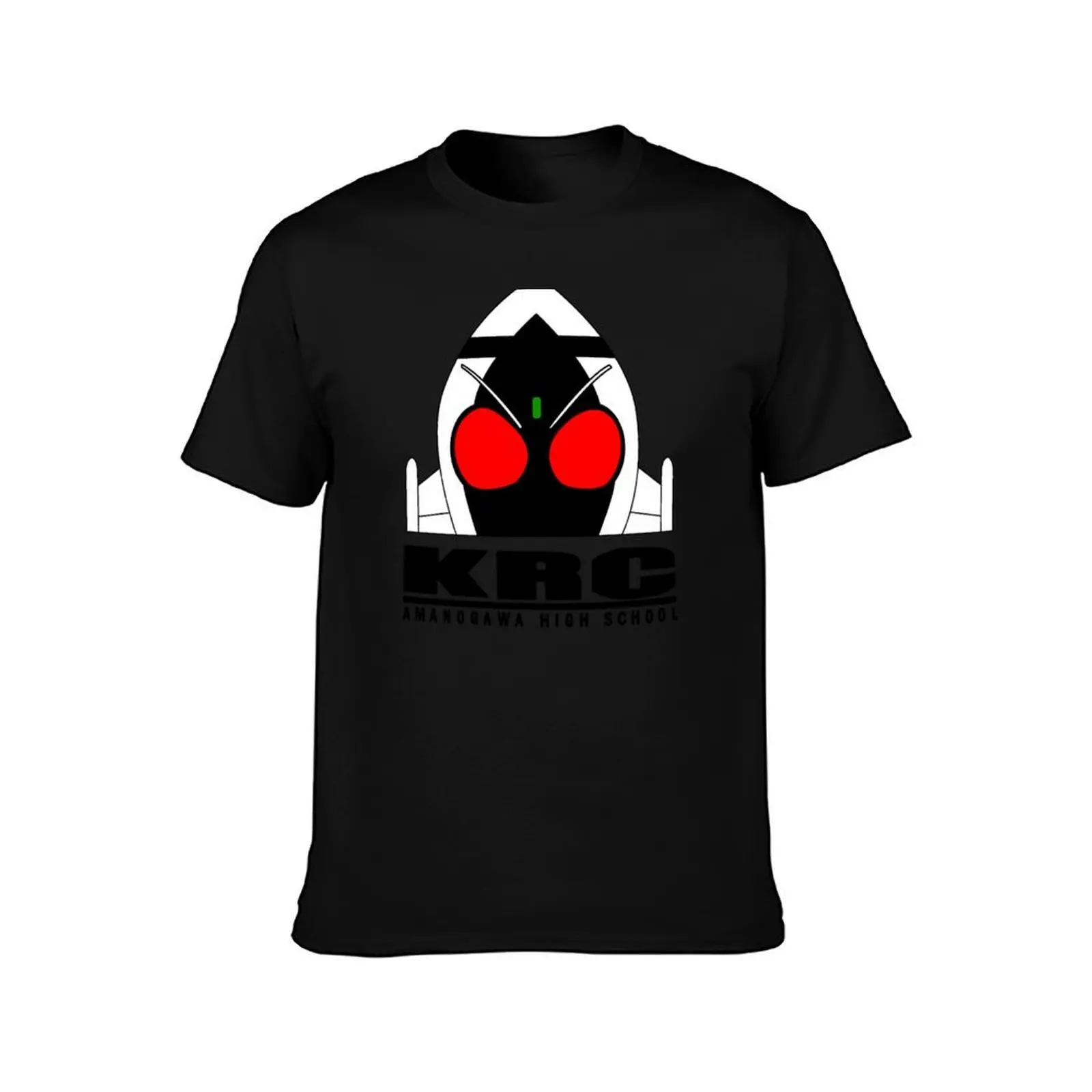 Kamen Rider Club T-Shirt, Summer Casual Cotton Tee, Oversized Streetwear Tops, Vintage Graphic Print, Loose Fit Short Sleeve