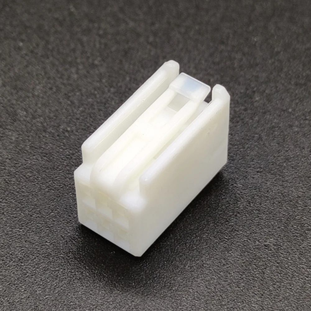 7283-5862 6 Pin Unsealed Automotive Connector Female 1.0III 040III Series 1.0mm PBT Natural for ECU Sensor Wiring